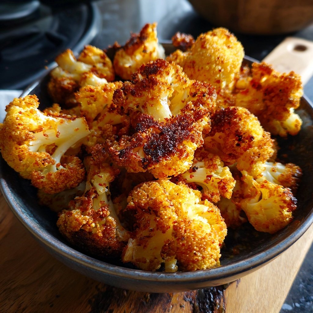 Blumenkohl aus dem Airfryer