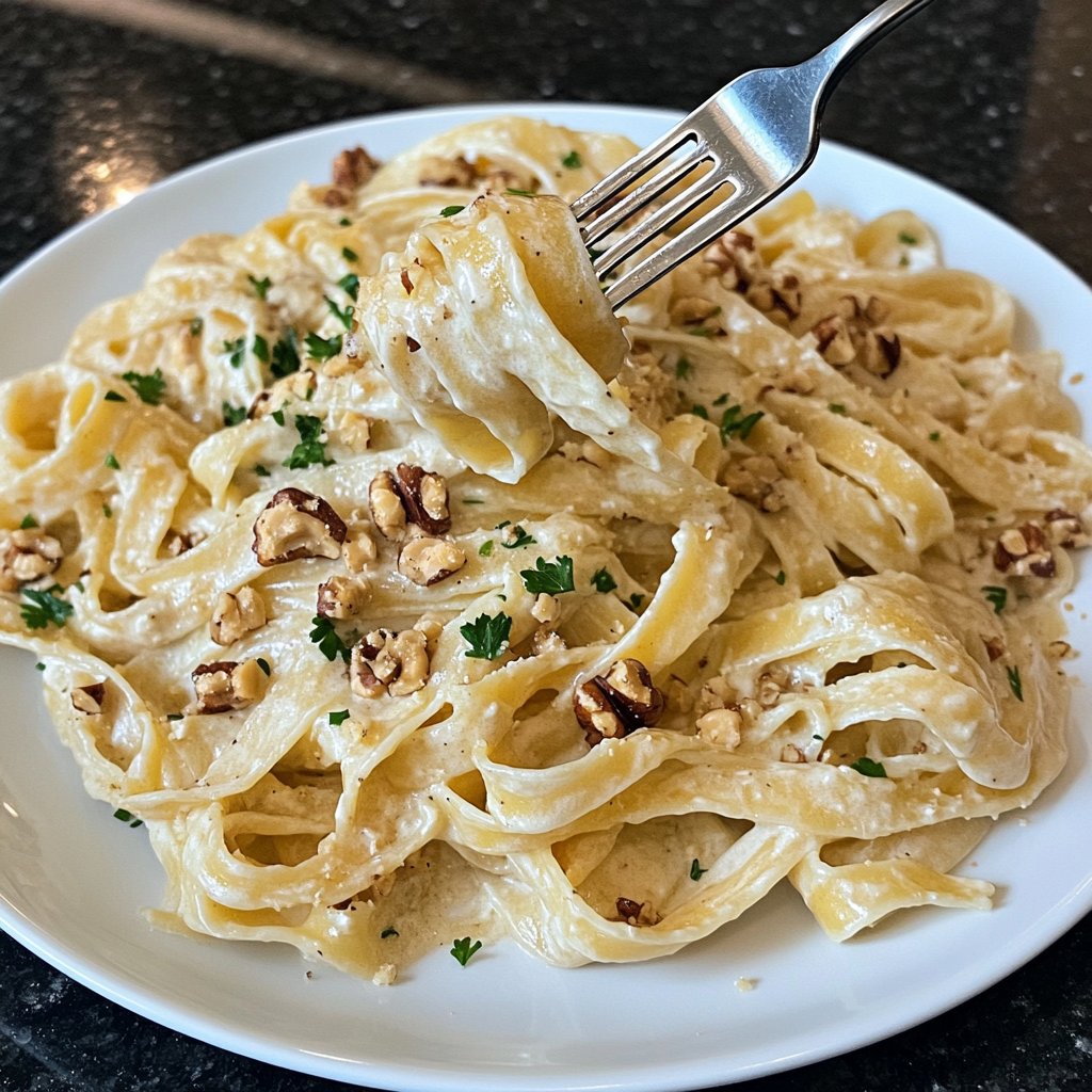 Tagliatelle mit Walnüssen