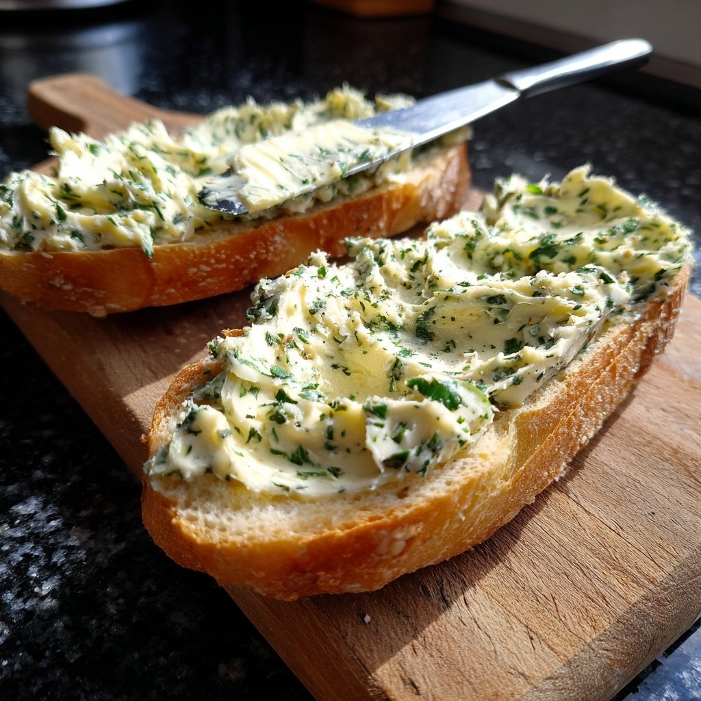 Kräuterbutter Mit Knoblauch Granulat