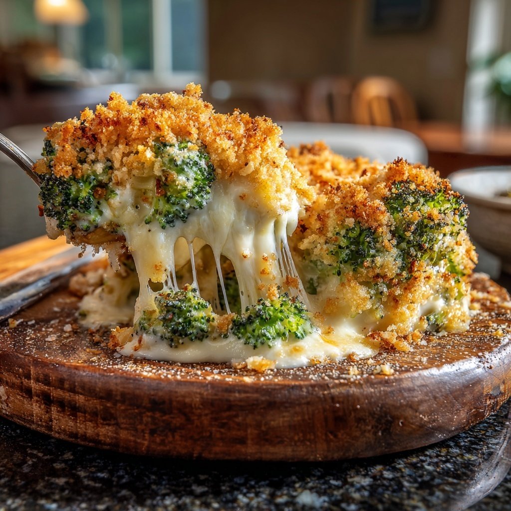 Brokkoli Auflauf Mit Frischkäse