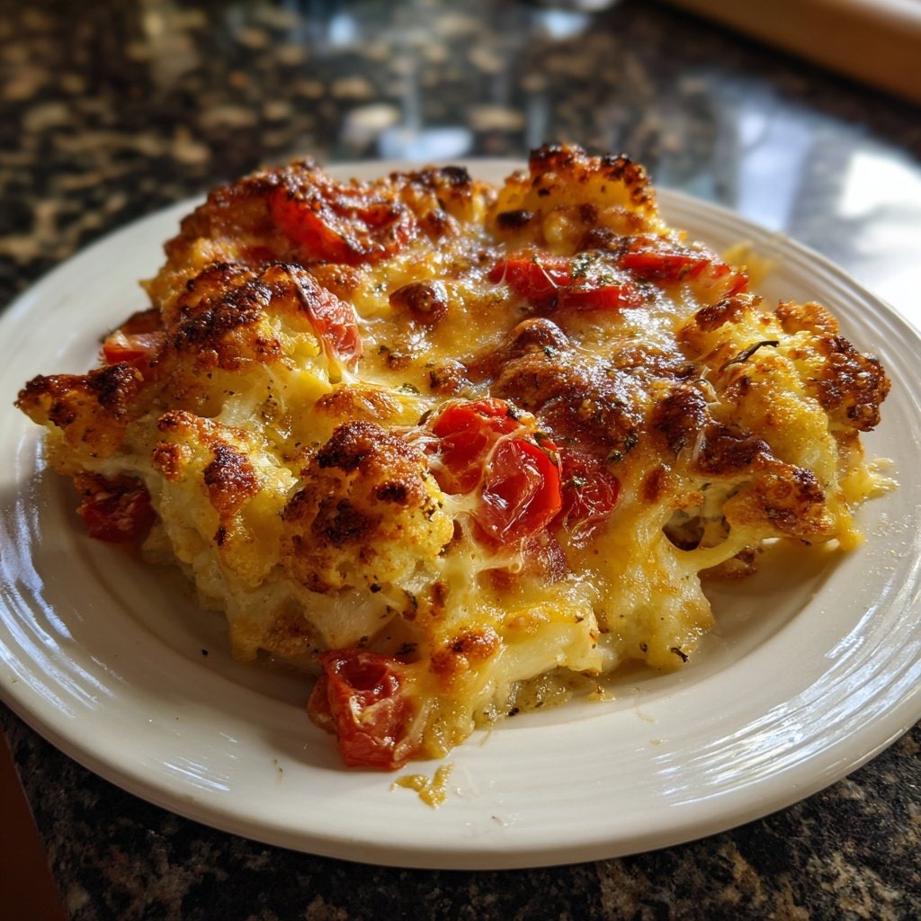 Blumenkohl Auflauf Mit Tomaten