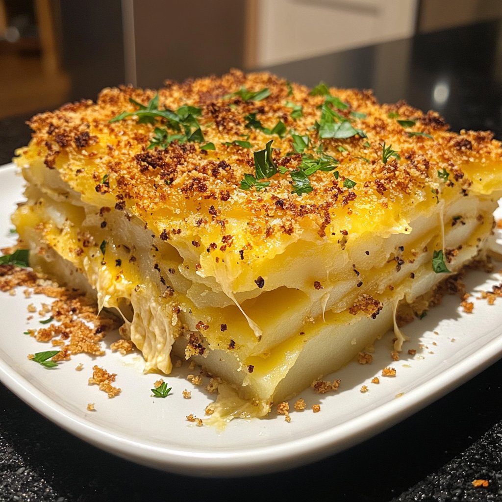 Kartoffelauflauf mit Kräutern