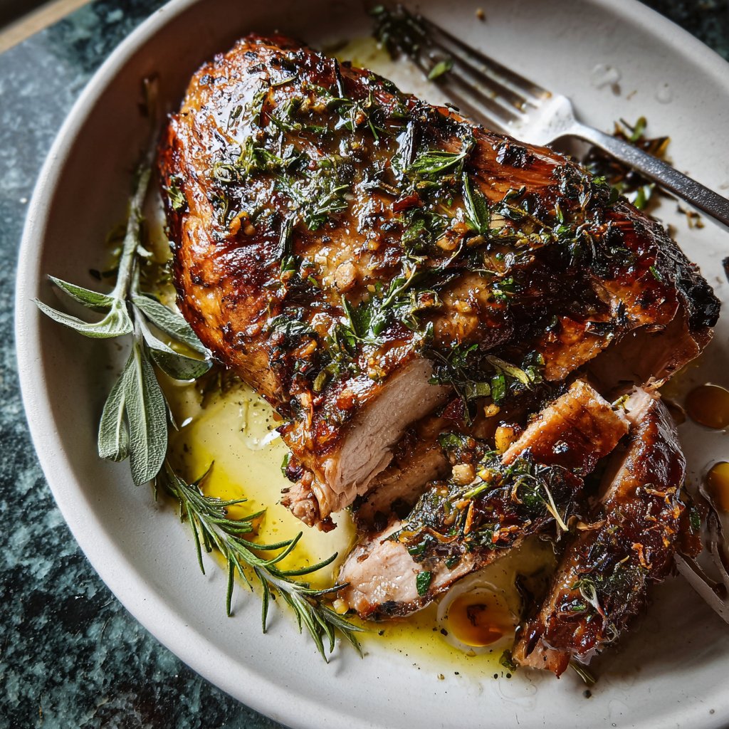 Auberginen mediterran gebraten