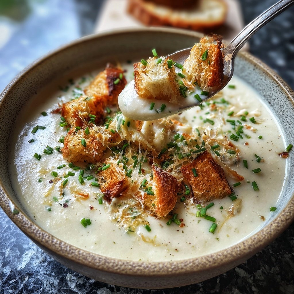 Blumenkohl Käsesuppe